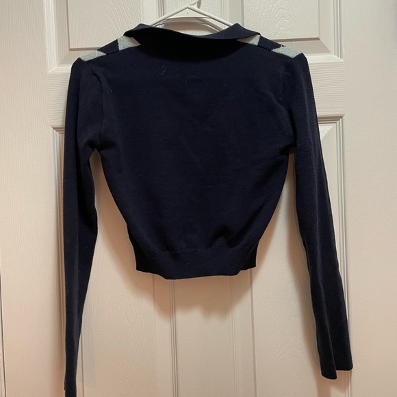 Knitted Jumper Sweater V-neck Pullover New Fashion Sweater - Picture 2 of 9